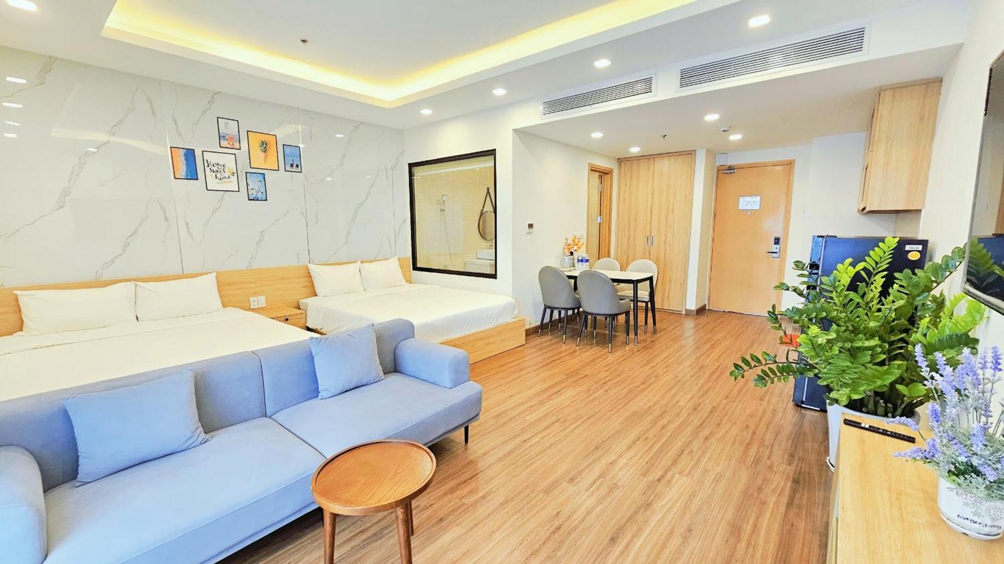 Flc Sea Tower Quy Nhon Ban Cong, Bon Tam, Ho Boi Co Phi, Sat Bien Luaran gambar